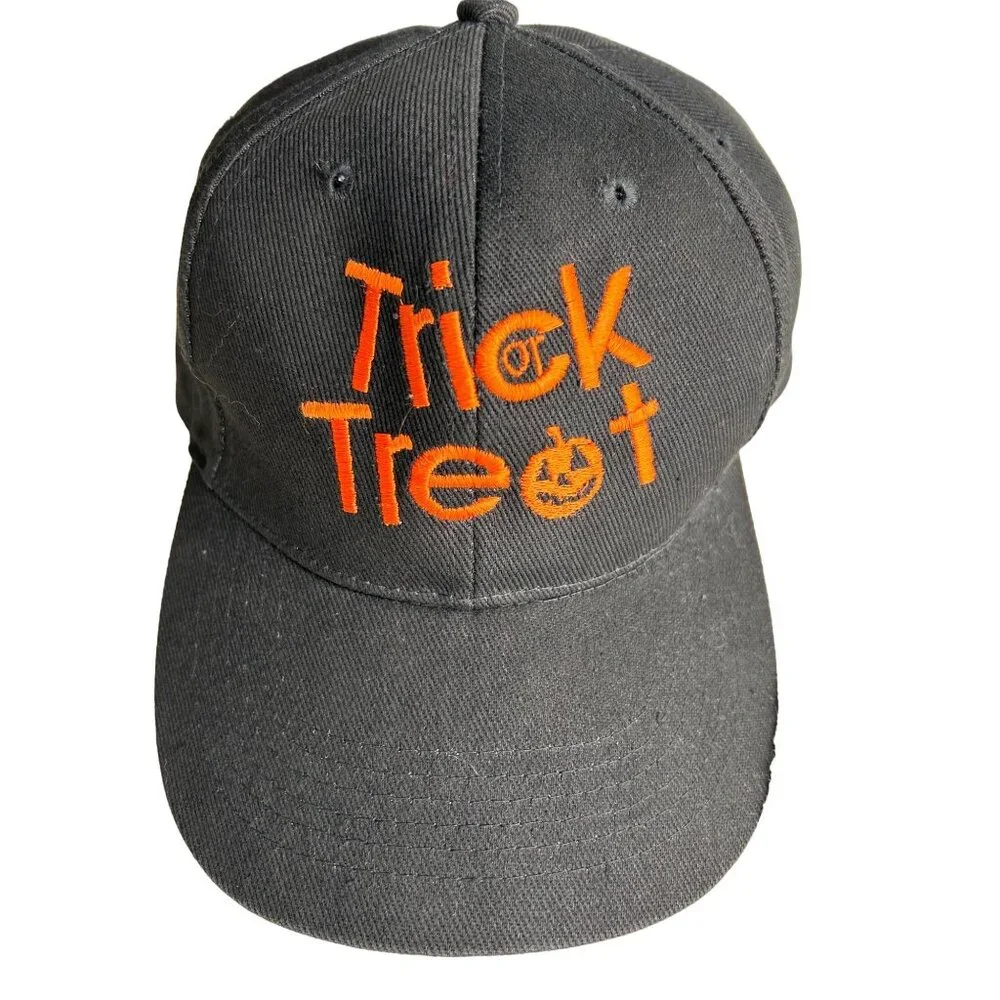 Halloween Trick Or Treat Cap - One Size Fits All Adults - Picture 1 of 7